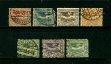 Stamps Upper Silesia plebiscite 1921,Sc17-23,Poland