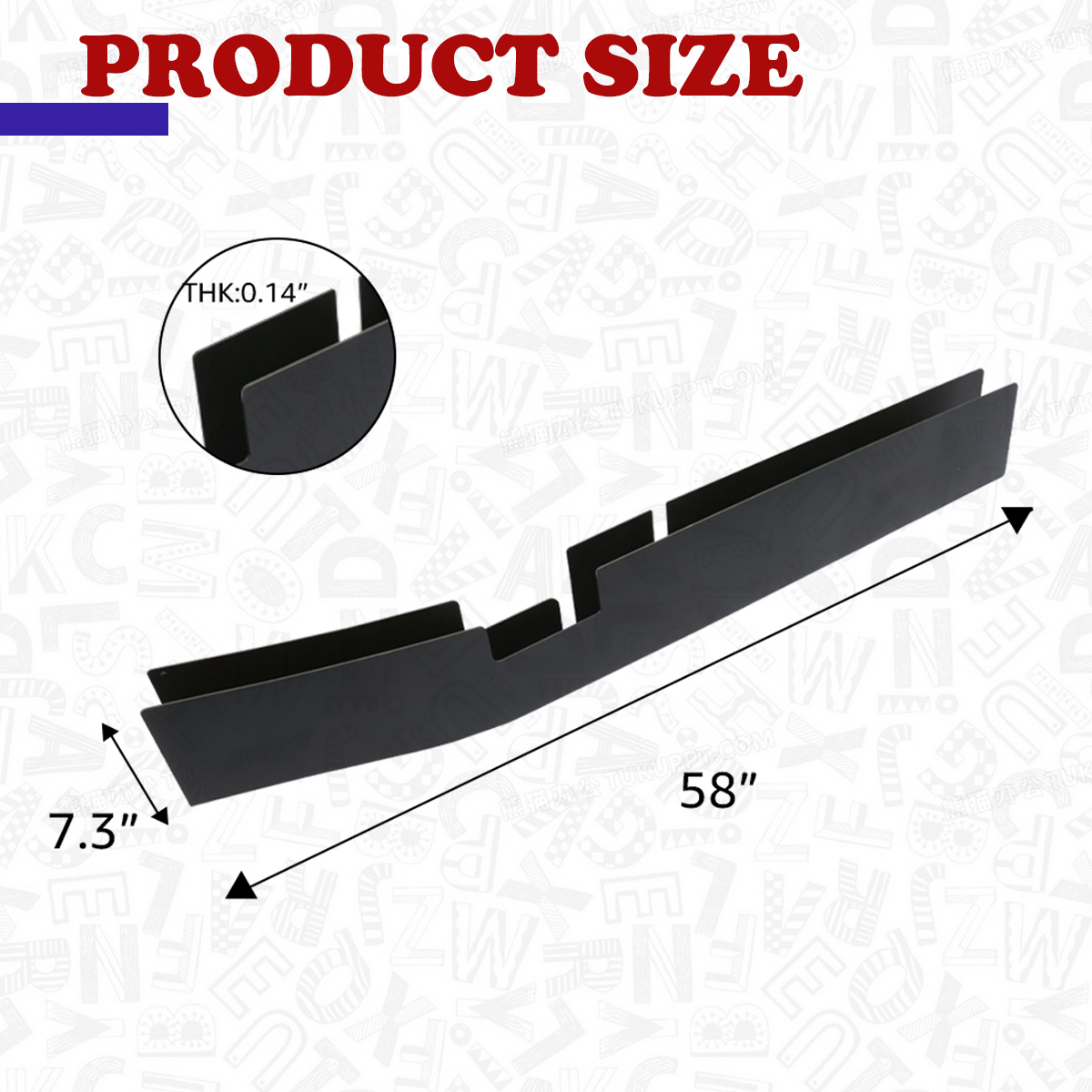 Mid Frame Rail Rust Repair Kit For 2004-2008 Ford F150 Super Crew Cab ...