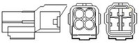 Magneti Marelli 466016355120 Lambda Sensor FüR Fiat, Subaru, Suzuki