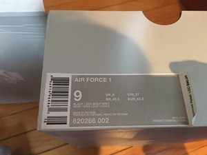 air force 1 men size 9