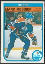 1982-83 OPC EDMONTON OILERS MARK MESSIER CARD #117 NR-MINT/MINT