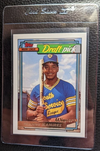 1992 TOPPS GOLD #156 MANNY RAMIREZ ROOKIE CARD RC BOSTON RED SOX