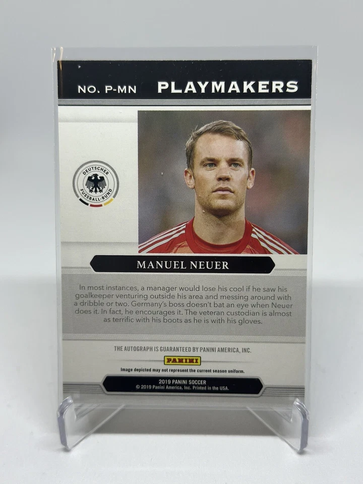 2022 MOSAIC FIFA ROAD TO WORLD CUP MANUEL NEUER PLAYMAKERS ON CARD AUTO CASE HIT - Image 2 of 2