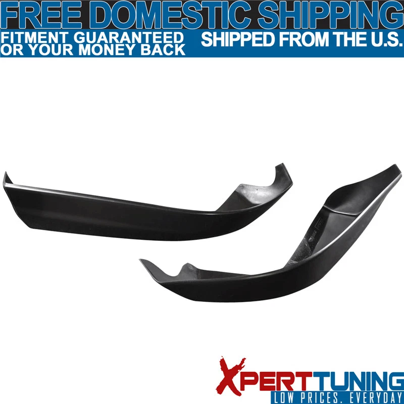 Fits 98-01 Acura Integra Rear Bumper Lip PU Valance Spats - Imagem 2 de 4