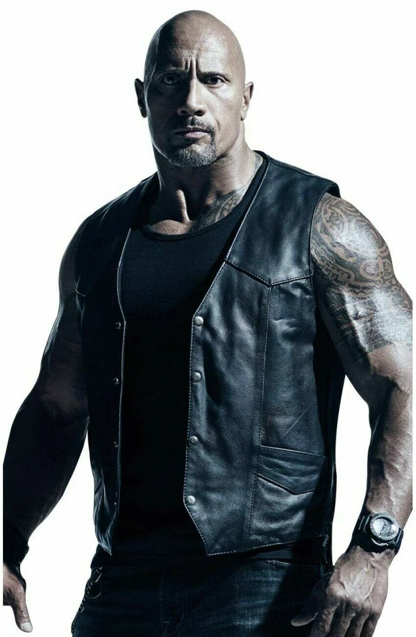 NOORA MEN'S BLACK VEST COAT LAMBSKIN LEATHER JACKET, CASUAL BIKER VEST COAT