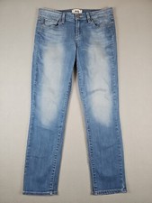 Paige Women's Kylie Crop Jeans Size 29 Stretch Made in USA (30x27)