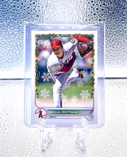 SHOHEI OHTANI 2022 Topps Holiday #HW100 BASE CARD SP PITCHING IMAGE VARIATION