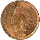 1905 INDIAN CENT GRADED MS-64 R&B BY PCGS HOUSED IN A GOLD LABEL HOLDER **NICE**