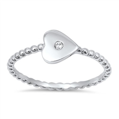 925 Silver Ring Sterling Silver Heart Infinity Love Ring - Clear CZ, Thumb Ring, Sizes 4-10, .925 Silver Infinity Symbol Ring 925 Silver Ring Sterling Silver Heart Infinity Love Ring - Clear CZ, Thumb Ring, Sizes 4-10, .925 Silver Infinity Symbol Ring