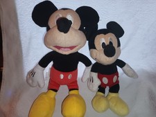 LOT TWO DISNEY MICKEY MOUSE PLUSH
