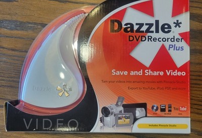 Dazzle DVD Recorder Plus Video Movies Pinnacle Studio 12 