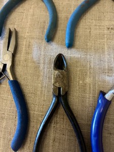 BIG  Lot Of Jewelry Making Supplies, Tools, Wires, silk threads And Accessories