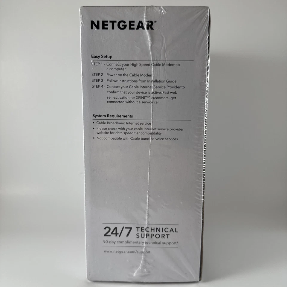 NETGear CM500 DOCSIS 3.0 Cable Modem Cert. for XFINITY by Comcast Cox Spectrum + - Image 4 of 4