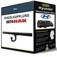 Starre AnhäNgerkupplung für Hyundai Staria Kasten/Bus 21- Typ US4 Auto Hak NEU