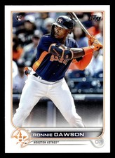 Ronnie Dawson 2022 Topps #231 Houston Astros ROOKIE Buy10get5FREE