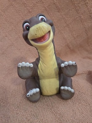 Pizza Hut Littlefoot Hand Puppet the Land Before Time, 1988 Vintage Toy Figure