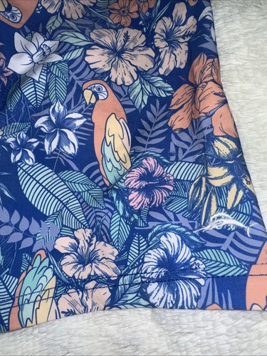 Tommy Bahama Swim Shorts Youth Sz 14/16 Tropical Parrot - Picture 2 of 6