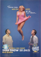 Comedy Central The Man Show Print Ad Joe Rogan Doug Stanhope 2003