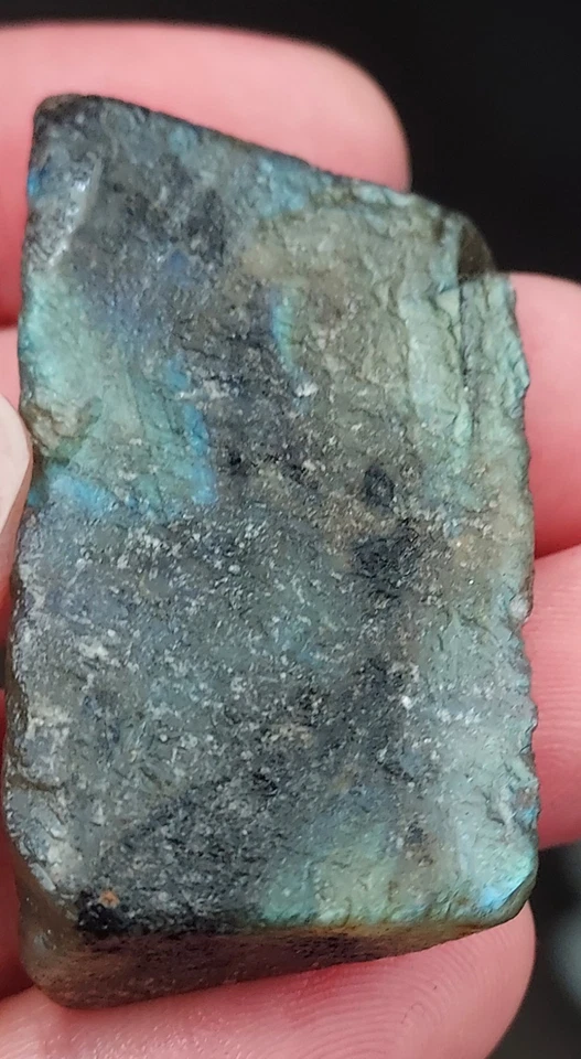 147ct Natural Rough Australian Labradorite Spectacular Lightning Flash Mineral - image 2 of 2
