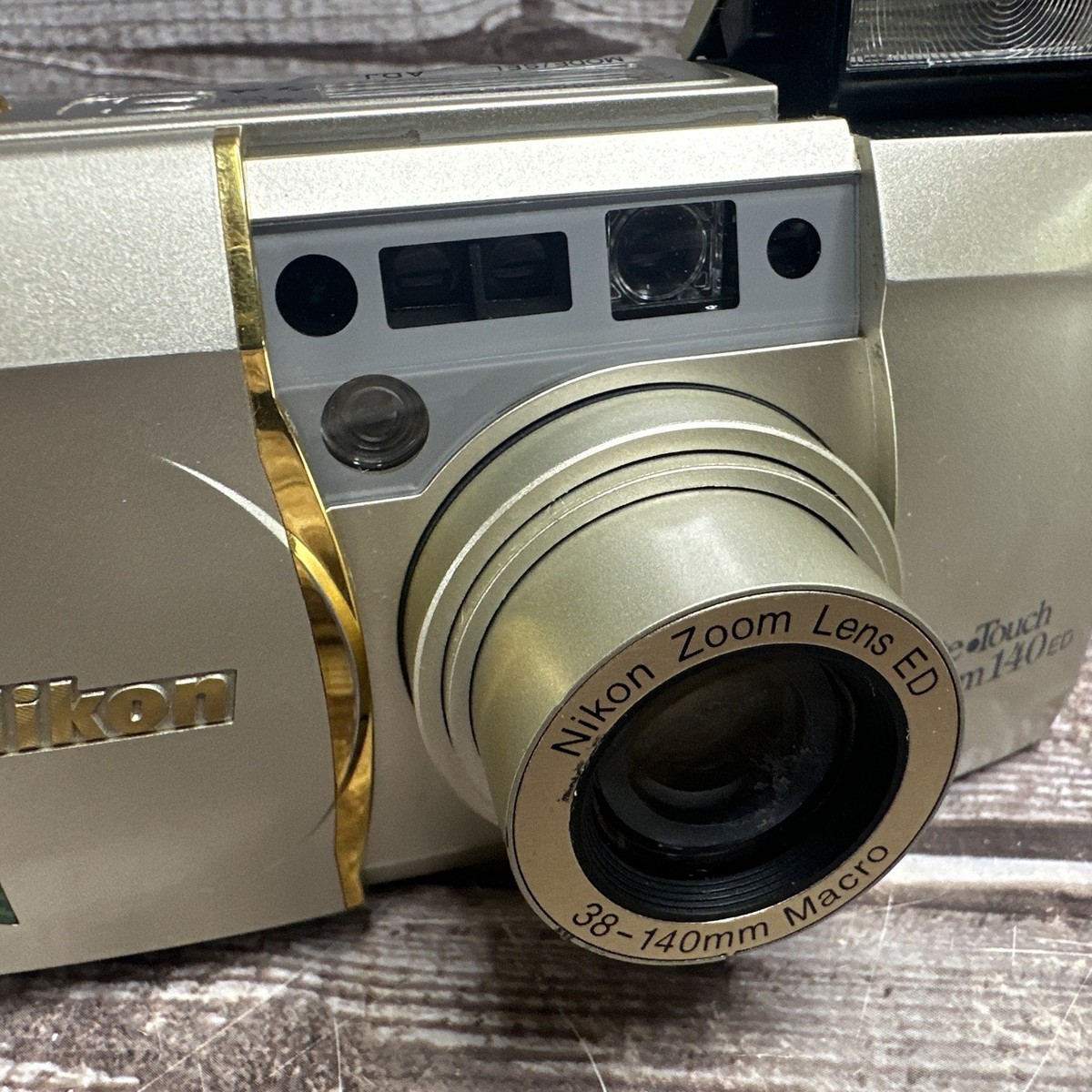 Nikon Lite Touch Zoom 140 ED AF Point & Shoot Camera For Parts