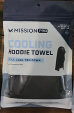 X4 Mission Cooling Hoodie Towel Black Hydro Active Wet Cool Tech Upf 50 Sun Pro X4 Mission Cooling Hoodie Towel Black Hydro Active Wet Cool Tech Upf 50 Sun Pro