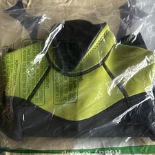 O'Neill Youth Shorty Wetsuit Black/Green Short Sleeve Front Zip