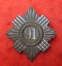 91st Argyll Highlanders Regiment Glengarry