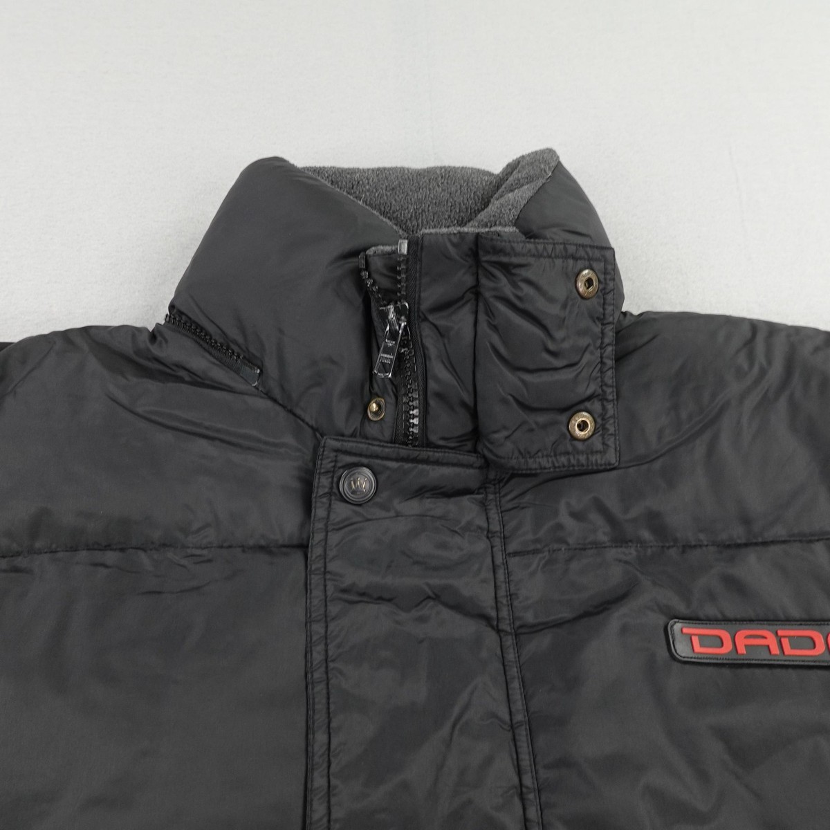 Vintage Dada Supreme Jacket Mens XL Black Down Puffer Parka