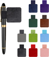 Pen Loop Holder, 10 Pack Self-Adhesive Pen Holder Pencil Elastic Loop Mixed Colo