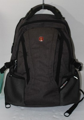 SWISS GEAR BACKPACK 3760 SCANSMART LAPTOP TABLET AIRFLOW PADDED GREY/BLACK
