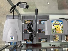 Hey You, Pikachu! (Nintendo 64 N64, 2000) w/ VRU & Mic Cleaned & TESTED! **VGC**