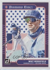 2021 Panini Donruss Diamond Kings Independence Day Whit Merrifield #9 uk2