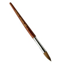 1Pc Kolinsky Red Wood Smooth Acrylic Nail Brush Nail Art Beauty Tool 2 14 