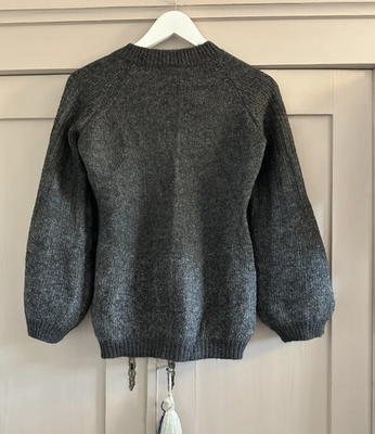 #ad Claire Campbell High Use Wool Jumper M UK 10 Grey GBP 35.00