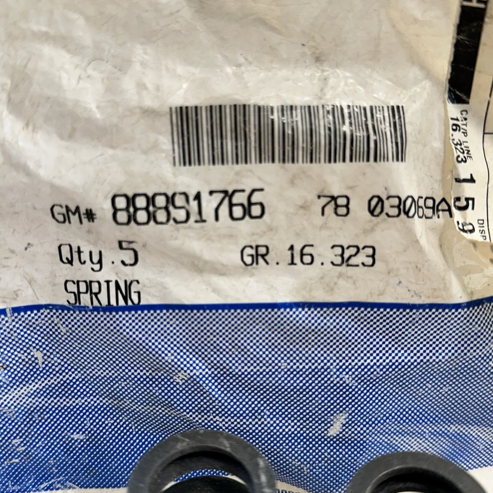 2-Novo OEMGM 1998-2002 GMC CHEVROLET CAMINHÃO PORTA DIANTEIRA DOBRADIÇA MOLA 88891766 - Imagem 4 de 4