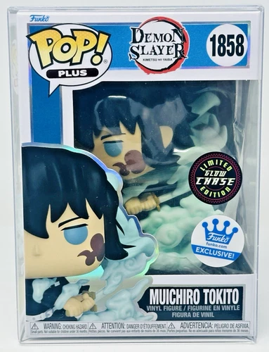 Funko Pop! Plus Demon Slayer: Muichiro Tokito #1858 Exclusive GITD CHASE - READ
