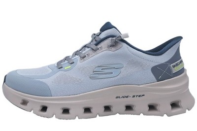Skechers Glide-Step Sneaker Hellblau 150428 BLMT Damen Schuhe