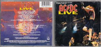 1 CD . ACDC ... Live .. Gebr. sehr gut