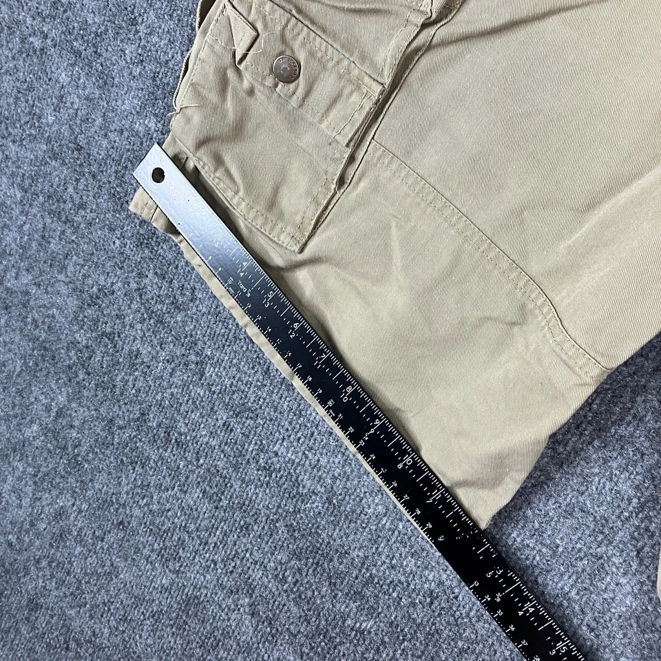 Pantalones Cortos Swiss Cross Cargo Para Hombre Talla 36 Caqui Multi Bolsillo Utilidad Exterior Informal Foto 3 de 4