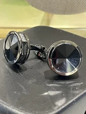 Montegrappa Men’s NeroUno Crystal Cuff links