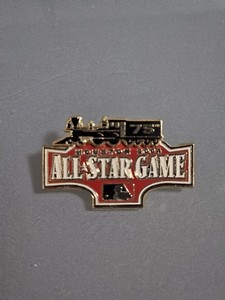 MLB Official Media Press Pin 2004 75th All Star Game Houston Astros Moving Train