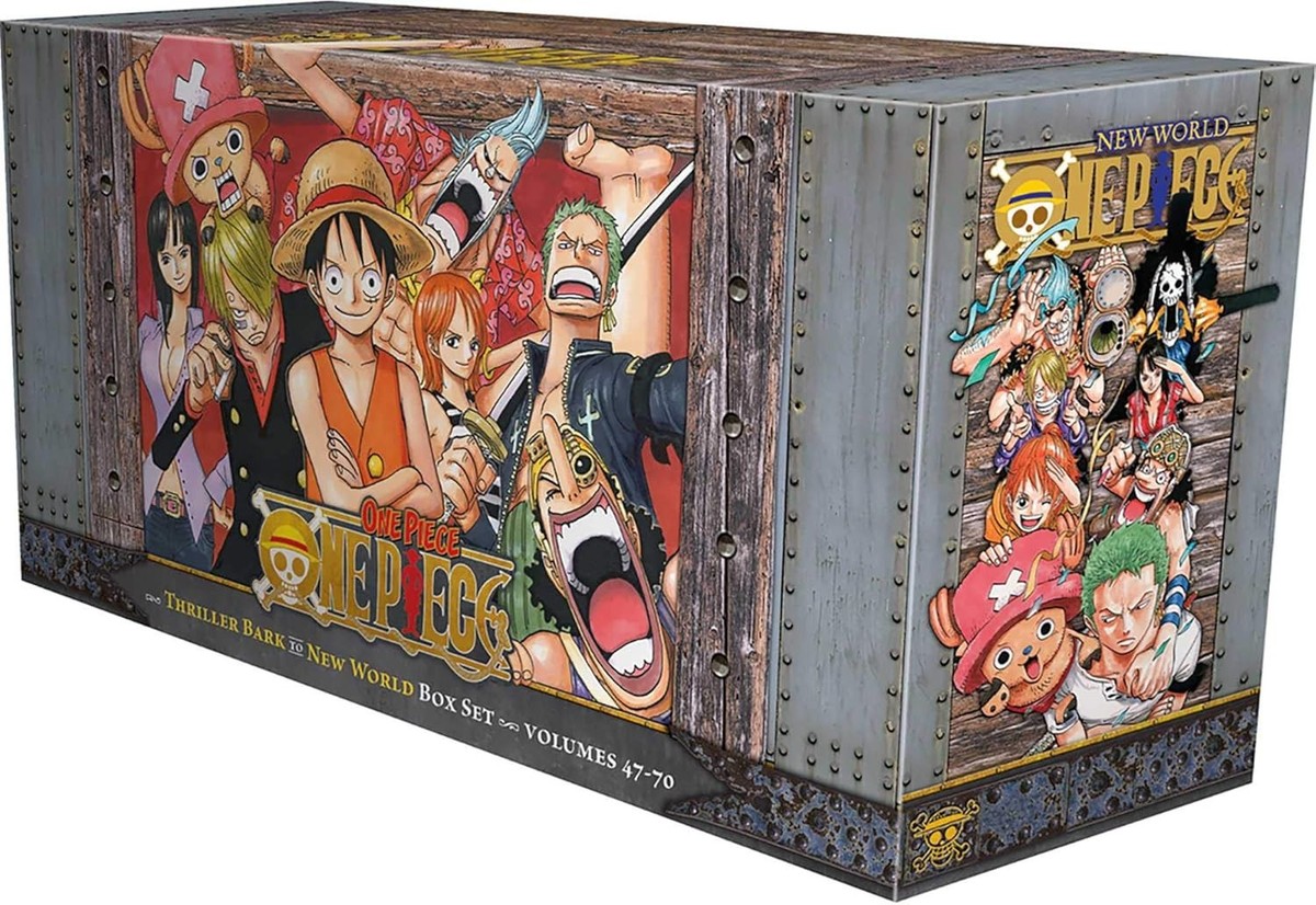 One Piece Graphic Novel Box Set 3 Thriller Bark to New World (Vol
