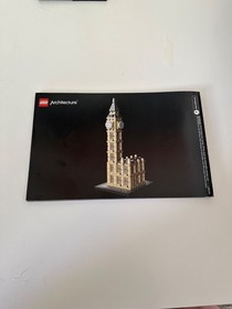 LEGO ARCHITECTURE Big Ben Good Condition Complete w Box & Instructions Set 21013