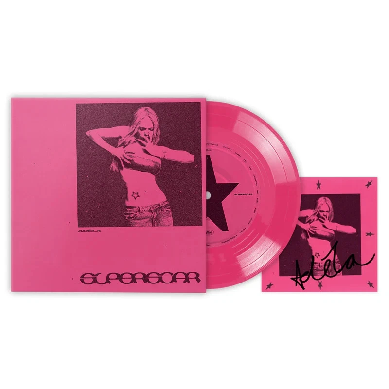 Limited Edition 7" Vinyl With Adela Superscar The Provocateur