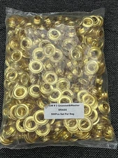 Brass Grommets and washer GW#3 - package of 500