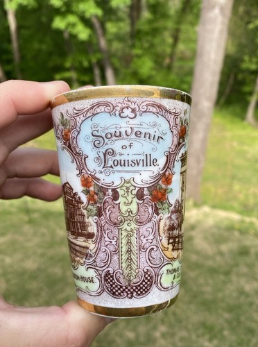 Victoria Austria Porzellan Souvenir Tasse Louisville KY