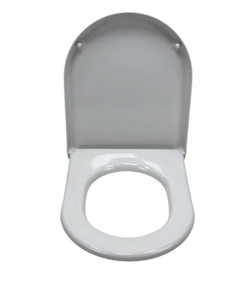 Duravit WC-Sitz Toilettendeckel Starck 2/Darling aus Duroplast Edelstahl Weiß
