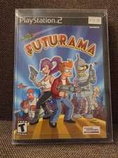 Futurama Sony PlayStation 2 PS2 Game CIB W/ Registration Card!