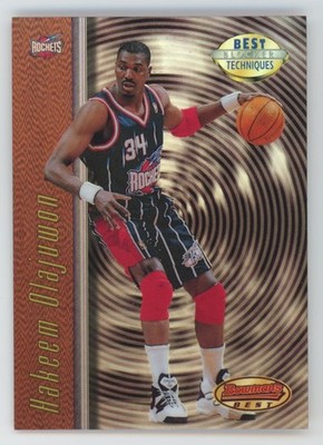 1998-99 Bowman Best  Hakeem Olajuwon Rockets #T8