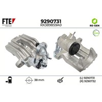 FTE 9290731 Bremssattel FüR Audi Seat A4 B6 A4 B7 A4 B5 Exeo 8D5 8E2 8E5 8H7